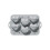 Nonstick 6 Cavity Heart Shape Cake Mold Cake Baking Pan-Grey 1