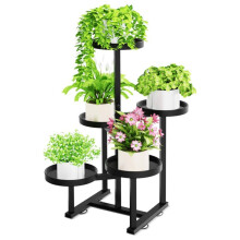 5 Level Metal Plant Support Durable Flower Pot Holder For Indoor