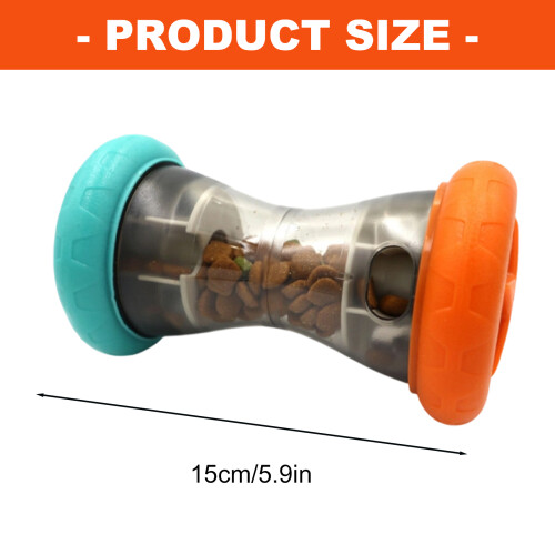 Interactief voedseldispenser voor huisdieren, rollende bal, 2