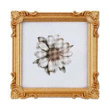 Retro Picture Frame,Antique Ornate Photo Frame Old-old gold