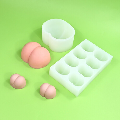Double Size Silicone Bottom Shape Molds Ideal For Homemade-S 2
