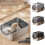 Odors Resistant Enclosed Felines Litter Boxes Large Size-2 3