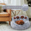 Cosy Bear Paw Pet Bed Plush 7