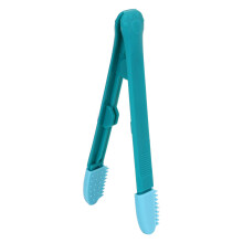 Pets Eye Cleaning Comb Brush - 10x1cm TPE Rubber, Blue/Green