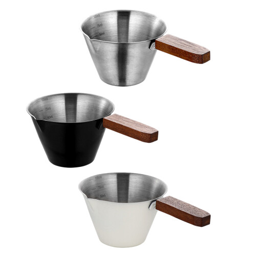 Pack of 3 Professional Coffee Extraction Cup with Clear Scale