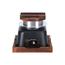 Alcohols Stove Cookware Set With Wood Lid and Burners Stove-L