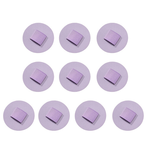 Soft PU Leather Pen Storage With Adjustable Elastic-Purple