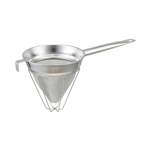 Conical Fine Mesh Strainer For-With bottom bracket 8 inches