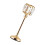 Candle Holders for Wedding Decors Crystal Candlestick-gold L 1