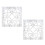 Bohemia Wall Mirror Decors Rustics Farmhouse Accent-2 pack 1