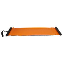 Multifunctional Yoga Sliding Mat with End Stops, Orange, 180x50cm