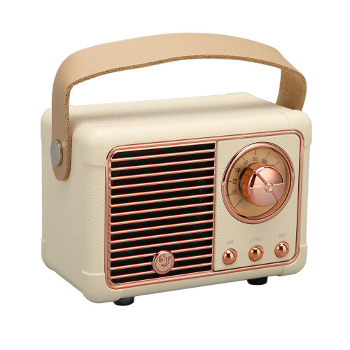 Vintage Decor Bluetooth Speaker Μικρό Ασύρματο Ηχείο με Σύστημα Ενίσχυσης Μπάσων και Hands Free Call 2