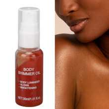 Leuchtendes Körperöl 150ml Hochlighter Schimmer Gold Glänzendes Öl