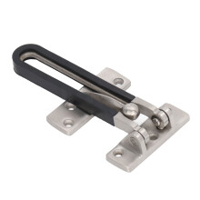 Rustproof Stainless Steel Door Lock Buckle for Home & Hotel Security Silver