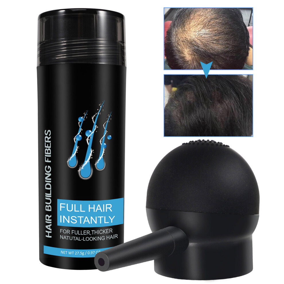 Elaimei 27.5g Hair Fibers with Spray Applicator for Natural Full Hair