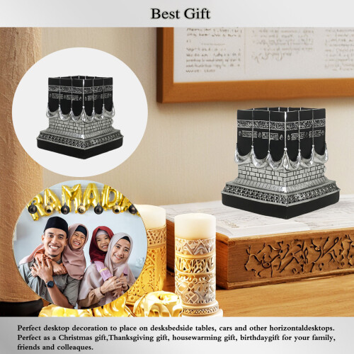 Kaba Replicas Model Showpiece Bookend Home Table Decors-Gold 2