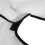 Beard Apron Shaving Cape 110x75cm Reusable Polyester Wide Coverage for Home and Salon White 2