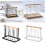 Practical Metal Cup Organizer with Angled Design Iron-Black 4