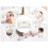 Cute Toddler Pillow Bear Pattern, Soft PP Cotton, 39x23cm 10