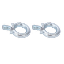 Lifting Eyebolts M20 Galvanized Carbon Steel 2PCS Deep Threaded Ring Bolts