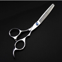 Hair Cutting Scissors Set Japan 440C 6.0 and 5.5 Inch Barber Thinning Shears Orange Stainless Steel