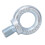 2PCS M22 Galvanized Carbon Steel Eyebolts, Deep Threaded Lifting Rings 5