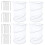 4pack Popped Up Garden Plant Meshes Covers Quick Deploy-White 1
