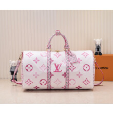 LV Keepall Bandoulière 50 | Monogram Canvas Travel Duffel Bag