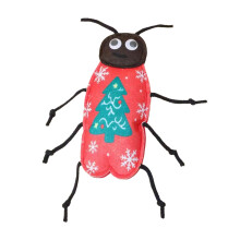 Leuk en veilig vilten speelgoed Realistische-Kerstmodel