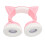 Pink Cat Ear Bluetooth Headset Stereo with Mic, 360mAh, 10m Range 1