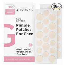 ZitSticka Goo Getter Clarifying Blemish Patches Hydrocolloid Acne Patches 72s