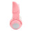 Pink Cat Ear Bluetooth Headset Stereo with Mic, 360mAh, 10m Range 6