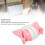 Pink Cat Ear Bluetooth Headset Stereo with Mic, 360mAh, 10m Range 9