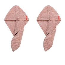Hair Drying Towel Wrap with Fast Moisture Absorption Coral Fleece Cap for Women