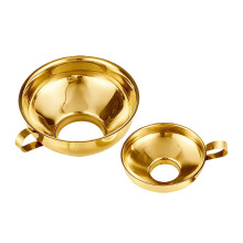 Durable Nonrust Steel Kitchen Funnel Set Of 2/3Pcs-2 piece set