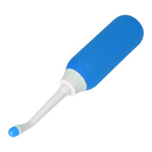 Postpartum-Peri-Flasche 500 ml Tragbarer Bidet-Sprüher Pfauenblau 34x6,5 cm
