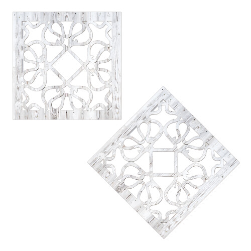 Bohemia Wall Mirror Decors Shatterproof Retro Mirror for-2 pack