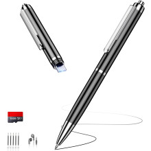 64GB Digital Voice Recorder with USB Type C, 4800Hrs Recording Storage Duration Dictaphone, Voice Activated Recording Recorder with AI Noise Reduction