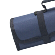 Multifunktionale Roll-Up-Werkzeugtasche aus Oxford-Stoff 58,5x35,5 cm Blau