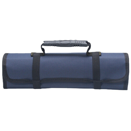 Multifunctional Oxford Cloth Roll Up Tool Bag 58.5x35.5cm Blue 1