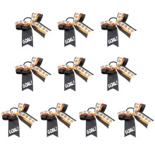Lot Of 10 Colorful Sports Hair Accessories Designed For-Orange