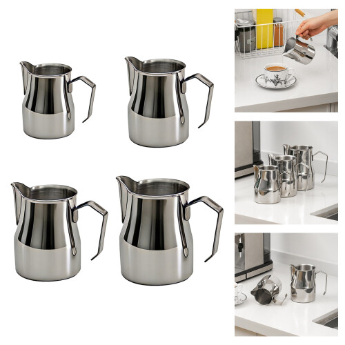 304 Stainless Steels Coffee Frothing Pitcher for Precise-500ml 2