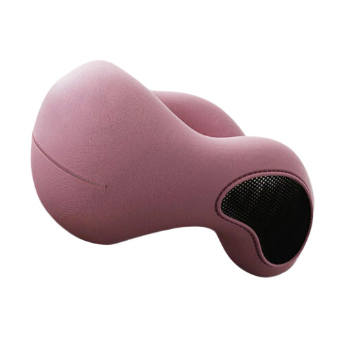 Breathes Easy Face Down Pillow Desk Pillow for Napping-Pink