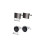 Boutons de manchette de chemise, accessoires, boutons de 5
