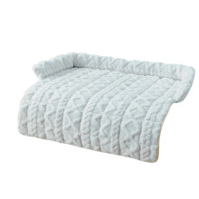 Oversized hondenslaapbank Zacht huisdierbed Harig-Blauwe B