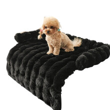 Canapé-lit pour animaux de compagnie, chaton, chiot,-Noir A