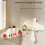 Multilayer Toothpaste Holder Wall Mounted Storage Rack For-Red 3