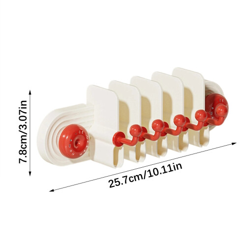 Moderm Wall Mounted Toothpaste And Cream Organizer For-Yellow 2