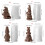 Stacking Animals Nonstick Scented Candle Silicone Mold-72 4
