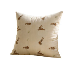 Dierenthema kussenhoes zachte stof voor banken bed kantoren-3